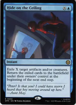 Hide on the Ceiling R Marvel's Spider-Man 32 NM Normal MTG - Image 1