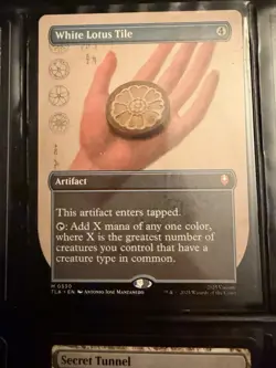 White Lotus Tile (Borderless) Avatar: The Last Airbender Regular - MTG - NM - Image 1