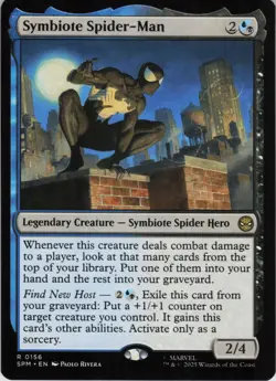 Symbiote Spider-Man R Marvel's Spider-Man 156 NM Normal MTG - Image 1