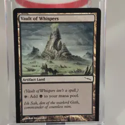 MTG Vault of Whispers Mirrodin NM-LP - Image 1