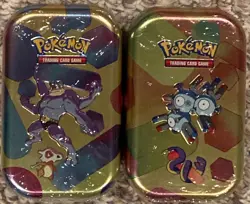 Pokemon TCG Scarlet & Violet 151 Lot of 2 Mini Tins Sealed - Image 1