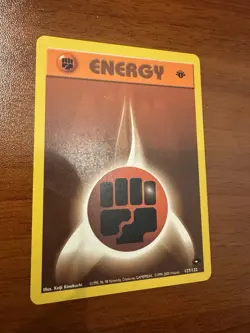 🔥Fighting Energy [1st Edition] #127 Pokemon Gym Challenge LP - Image 1