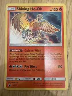 Pokemon TCG Shining Ho-Oh SM70 - Image 1