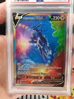 Pokemon Astral Radiance Origin Forme Dialga V 177/189 PSA 9 2022 - Image 2
