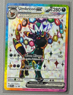 Pokemon Prismatic Evolutions Umbreon ex 176 SVP176 Figure Collection DINGS 1 - Image 1