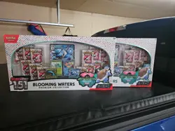 POKEMON TCG: Scarlet & Violet 151 Blooming Waters Collection lot of 2 SEALED NEW - Image 1