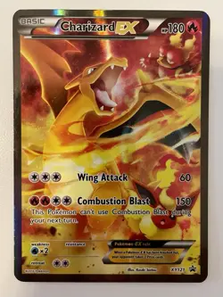 Charizard EX XY121 Black Star Promo Full Art Holo Pokemon - Never Played - Image 1