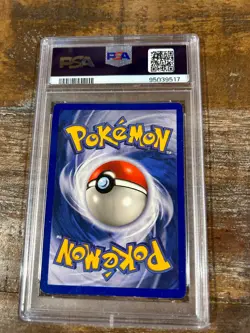 POKEMON 1999 Jungle SCYTHER Holo #10 PSA 5 Excellent RARE - Image 2