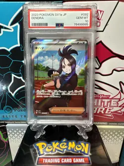 Pokemon Dendra 092/073 SR PSA 10 Japanese SV1a - Image 1
