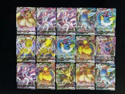 2025 Pokemon TCG S.Chinese CBB2C 02 14/14 01 14/15 Eevee VMax Lot*15 -JA75 - Image 1