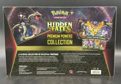 Pokemon TCG Hidden Fates Premium Powers Collection Box Sealed - Image 2