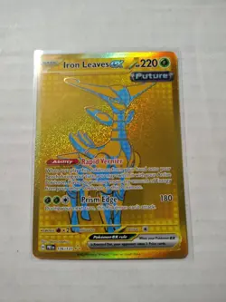 Pokemon TCG Prismatic Evolutions #176/131 Iron Leaves ex - Image 1