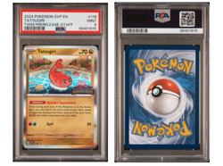 2024 POKEMON TWILIGHT MASQUERADE TATSUGIRI SVP118 PRERELEASE STAFF PROMO PSA 9 - Image 1