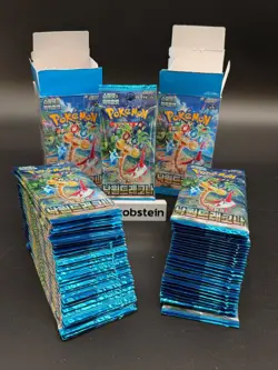 Lot of (60) Pokemon Korean SV7a Paradise Dragona Booster Packs Sealed - Image 1