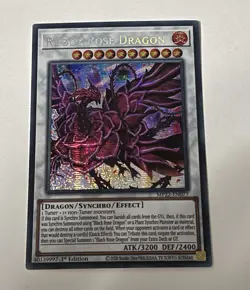 Ruddy Rose Dragon MP22-EN077 Prismatic Secret rare 1st Edition - Image 1