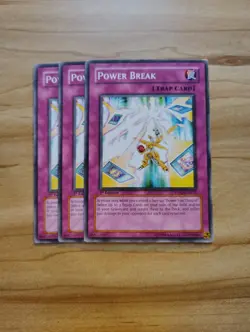 Yu-Gi-Oh - Power Break 3X - Full Playset - Image 1