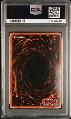 2002 YU-GI-OH! PROMO DDS-DARK DUEL STORIES #001 BLUE-EYES WHITE DRAGON PSA 6 - Image 2