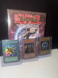 Yu-Gi-Oh Blue-Eyes White Dragon Lord Of D. Flute Of Summoning Dragon SDK-001 SET - Image 1