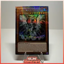 RA03-EN011 Tempest, Dragon Ruler of Storms Quarter Century Secret Rare YuGiOh - Image 1