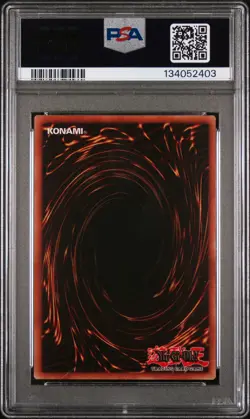 2002 YU-GI-OH! LOB-LEGEND OF BLUE EYES WHITE DRAGON 1ST ED DISSOLVEROCK PSA 9 - Image 2