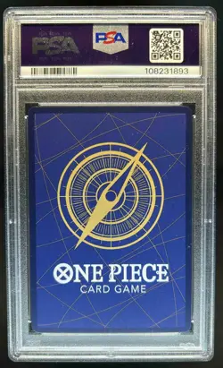 2025 One Piece Anime 25th Collection JP Monkey.D.Luffy Manga Art EB02-061 PSA 10 - Image 2