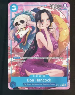 One Piece English OP10 Alternate Art Rare #051 Boa Hancock - Image 1