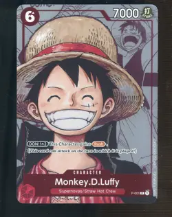 #2 One Piece English Premium Collection 25th Promo #P-001 Monkey.D.Luffy - Image 1