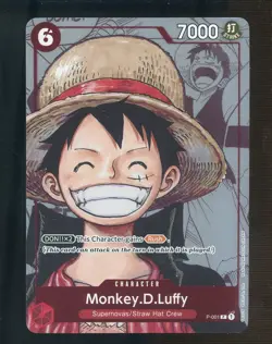 #5 One Piece English Premium Collection 25th Promo #P-001 Monkey.D.Luffy - Image 1