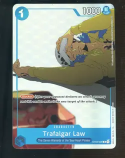 One Piece English ST03 Gift Collection Foil Promo #008 Trafalgar Law - Image 1