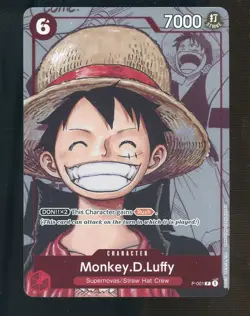 #4 One Piece English Premium Collection 25th Promo #P-001 Monkey.D.Luffy - Image 1