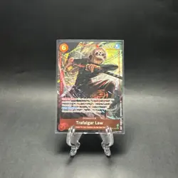 One Piece Trafalgar Law (Alternate Art) PRB02-002 SR* - Image 1