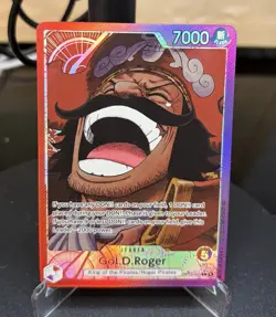 Gol D Roger OP13-003 Leader Alt Art - Carrying On His Will - One Piece TCG - Image 1