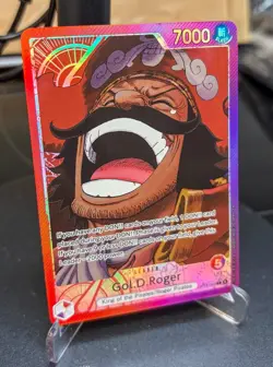 Gol D Roger OP13-003 Leader Alt Art - Carrying On His Will - One Piece TCG - Image 4