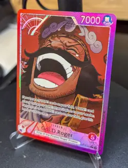 Gol D Roger OP13-003 Leader Alt Art - Carrying On His Will - One Piece TCG - Image 5