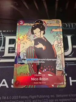Nico Robin (English Version 1st Anniversary Set) OP01-017 One Piece Promo NM - Image 1