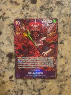 One Piece Carrying On His Will Gol D Roger OP13-064 Alternate Alt Art NM - Image 1
