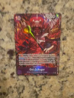 One Piece Carrying On His Will Gol D Roger OP13-064 Alternate Alt Art NM - Image 2