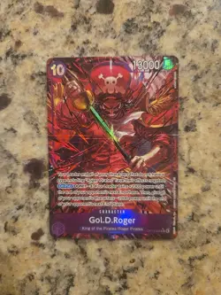 One Piece Carrying On His Will Gol D Roger OP13-064 Alternate Alt Art NM - Image 3