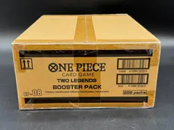 Auction #2 One Piece English OP-08 Two Legends Booster Pack Box Case Sealed - Image 1