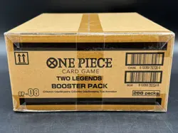 Auction #2 One Piece English OP-08 Two Legends Booster Pack Box Case Sealed - Image 3