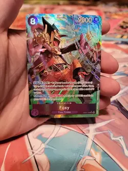 Foxy Alternate Art Foil EB04-036 The Azure Sea's Seven One Piece - Image 1