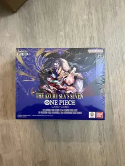 NEW SEALED ENGLISH One Piece OP14 The Azure Sea’s Seven Booster Box - Image 1