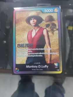 Monkey.D.Luffy (Leader Pack - Live Action) (Sealed Battle 2023 Vol. 1) One Piece - Image 1