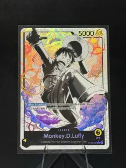 One Piece Monkey. D. Luffy ST29-001 (ALT ART) Leader Card Egghead English - Image 1