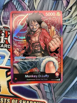 Monkey.D.Luffy Leader Foil Pre-Errata - One Piece TCG - ST01-001 - English - Image 1