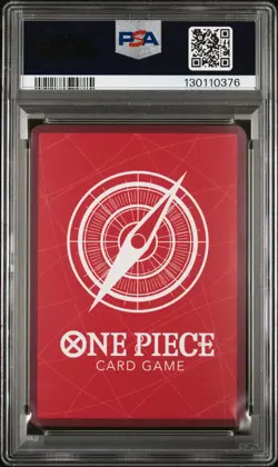 2025 ONE PIECE PROMOS BVB X ONE PIECE MATCH DAY 2025 #003 MONKEY D. LUFFY PSA 9 - Image 2