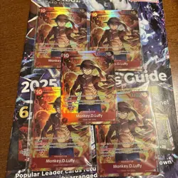 One Piece Treasure Booster (SEALED PROMO CARD) ST10-006 Monkey D Luffy ENGLISH - Image 1