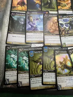 Lot of 36 World Of Warcraft Tcg 2007 Cards Good/foil Cards - Image 2