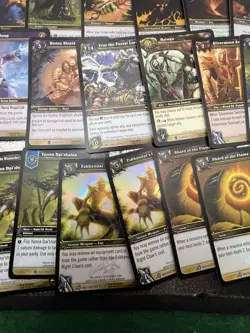 Lot of 36 World Of Warcraft Tcg 2007 Cards Good/foil Cards - Image 3