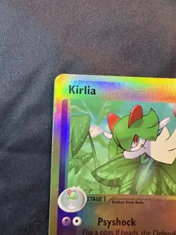 Kirlia Reverse Foil Pokemon EX Sandstorm #40 2003 - Card# PL-001 - Image 4
